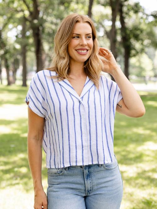 Z Supply Parallel Button Down Top