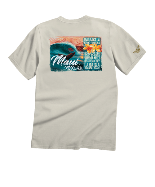 Maui Life - Coconut Dyed Short Sleeve Crewneck T-Shirt