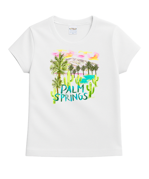 The Desert Getaway - White Short Sleeve Crewneck T-Shirt