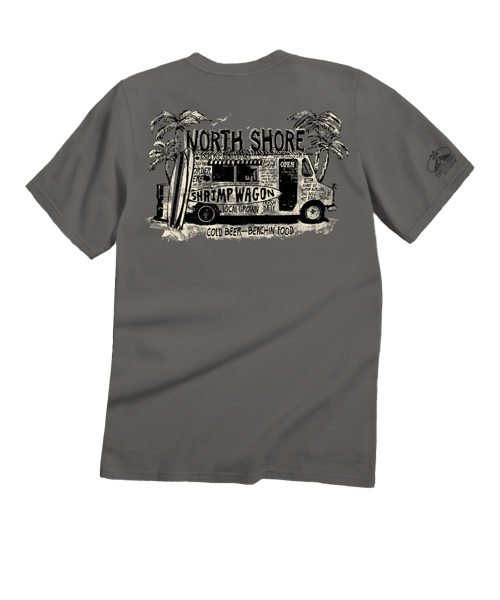Shrimp Wagon - Crater Dyed® Short Sleeve Crewneck T-Shirt