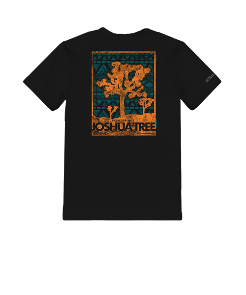 Joshua Tree - Black Short Sleeve Crewneck T-Shirt