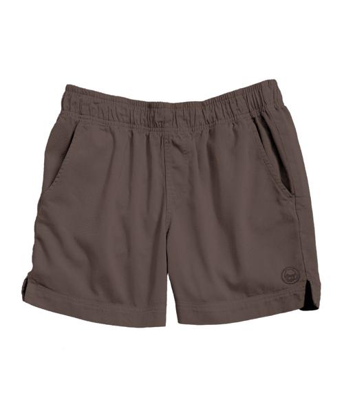 Root Beer Dyed Shoreline Twill Shorts