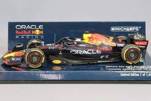 Red Bull Racing F1 Max Verstappen RB18 Azerbaijan GP 1:43 Model Car - Minichamps
