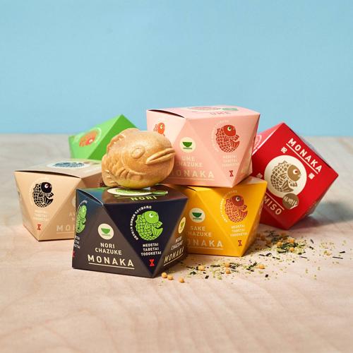 Tai Monaka Miso Soup and Chazuke Soup Set (6 Pieces, 6 Flavors)