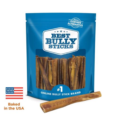 6-Inch Thick USA-Baked Odor-Free Bully Stick