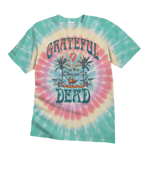 Grateful Dead Endless Summer - Tie Dye Short Sleeve Crewneck T-Shirt
