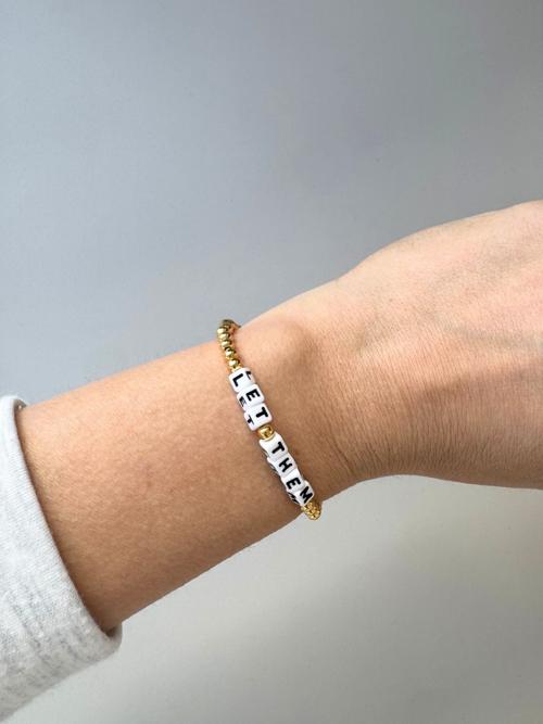 Little Words Project Let Them Gold Filled Bracelet