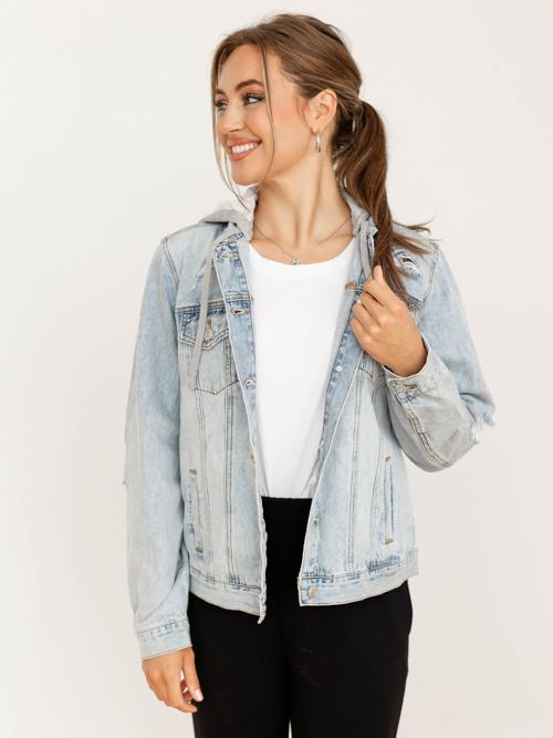 RISEN Relaxed Vintage Hoodie Jacket