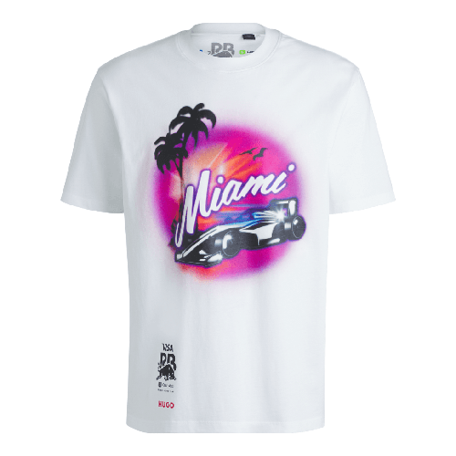 Visa Cash App RB F1 Special Edition Miami GP T-Shirt - White