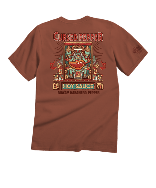 Cursed Pepper - Chile Dyed Short Sleeve Crewneck T-Shirt