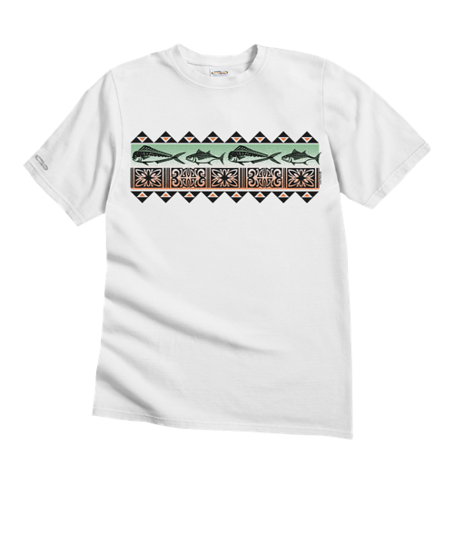 Pelagic Magic - White Short Sleeve Crewneck T-Shirt
