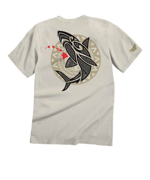 Mano Island Spirit - Coconut Dyed Short Sleeve Crewneck T-Shirt