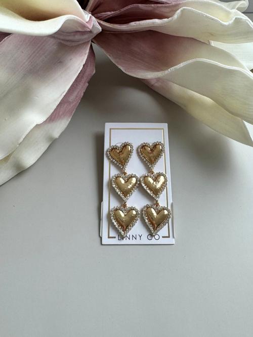Layla Heart Dangle Earring
