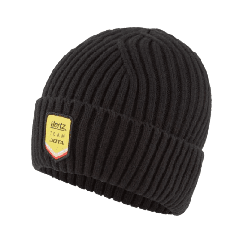 Hertz Team Jota WEC Knitted Beanie Hat - Black