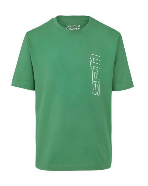 Red Bull Racing F1 Kids Sergio "Checo" Perez T-Shirt - Youth Green/Black
