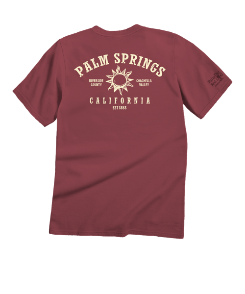 Pangea - Paradise Red Dyed Short Sleeve Crewneck T-Shirt