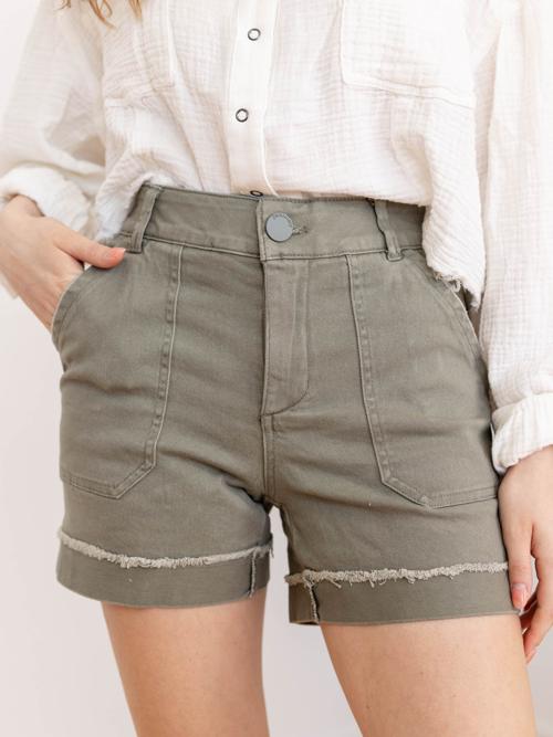 Democracy Laurel Oak Ab Solution Vintage Utility Cuff Short