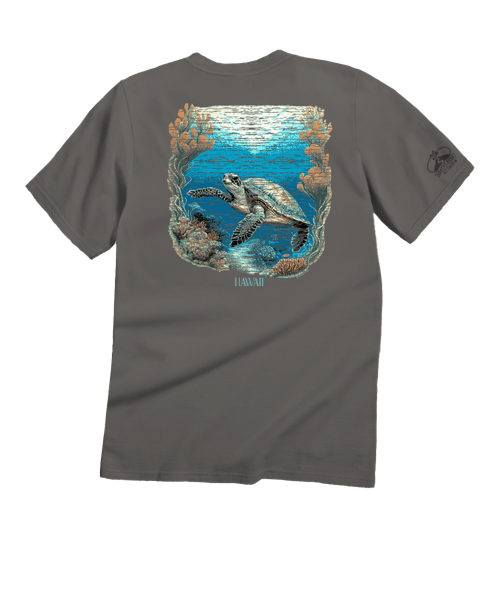 Honu Kai Scenic - Crater Dyed® Short Sleeve Crewneck T-Shirt