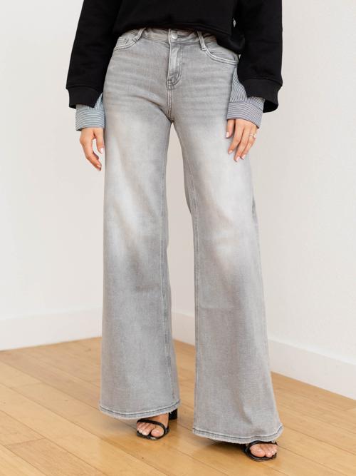 MICA Geyser Mid Rise Vintage Wide Leg