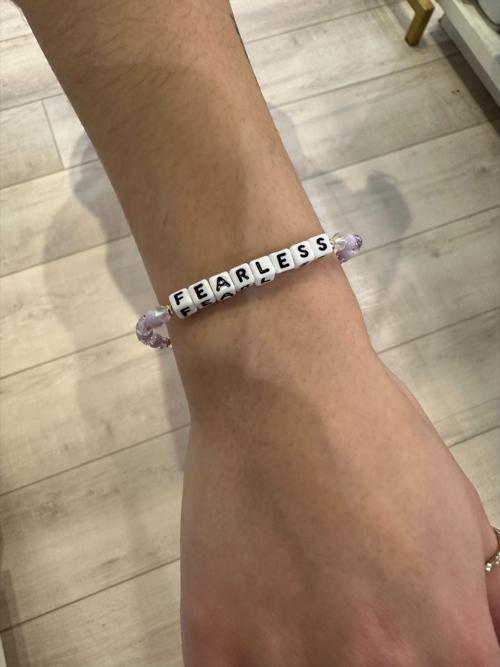 Little Words Project Fearless Haze Bracelet