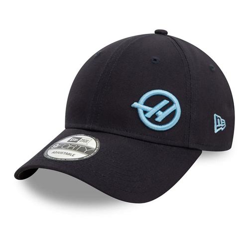 Haas Racing F1 New Era 9Forty Seasonal Baseball Hat - Navy