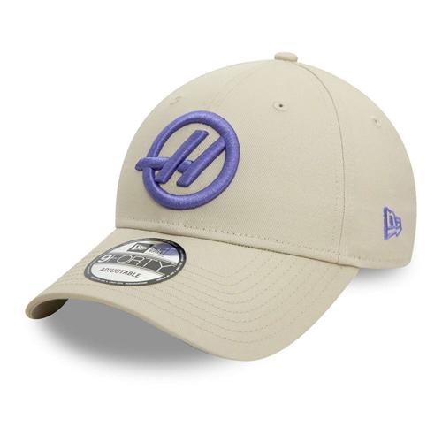 Haas Racing F1 New Era 9Forty Seasonal Baseball Hat - Beige