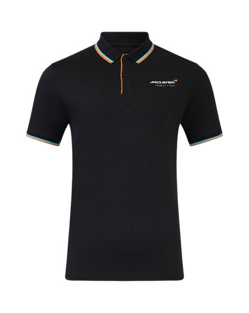McLaren F1 Men's Core Essential Polo - White/Black