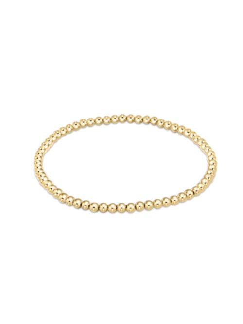 enewton Classic Gold 3mm Bead Bracelet
