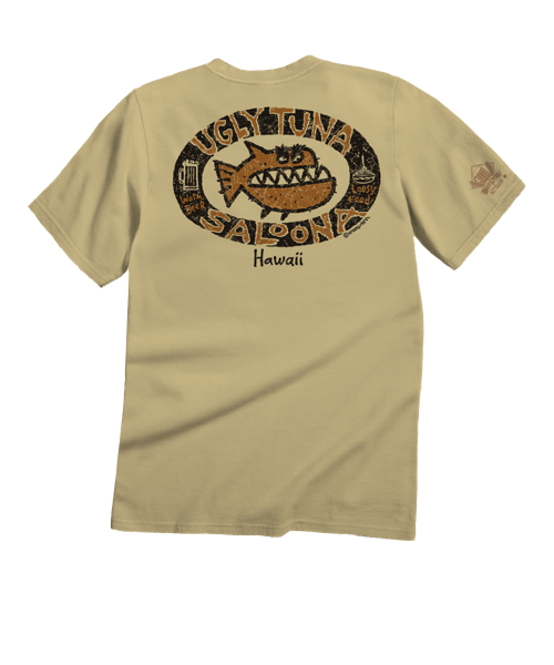 Ugly Tuna Saloona - Beer Dyed Short Sleeve Crewneck T-Shirt
