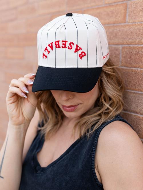 Baseball Printed Trucker Hat