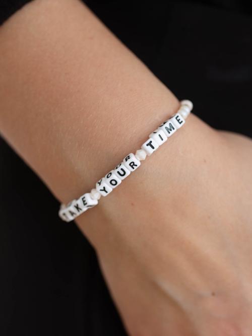 Little Words Project Take Your Time Bracelet
