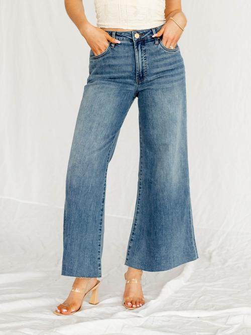 KUT Adaptability Ryan High Rise Fab Ab Super Wide