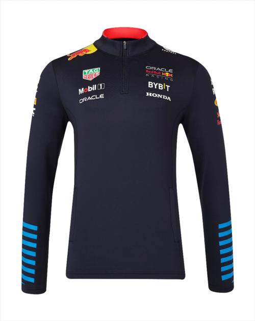 Red Bull Racing F1 2024 Team 1/4 Zip Mid Layer - Navy