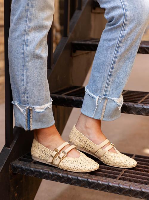 Dolce Vita Macrame Baylee Flat