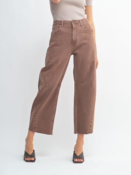 Just Black Vintage Espresso Seamed Barrel