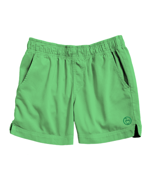 Green Apple Dyed Shoreline Twill Shorts