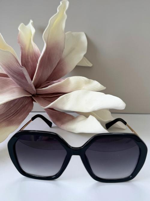 Blue Gem Jacki Gold Bow Sunglasses