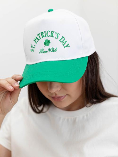 St.Patrick's Day Embroidered Baseball Cap
