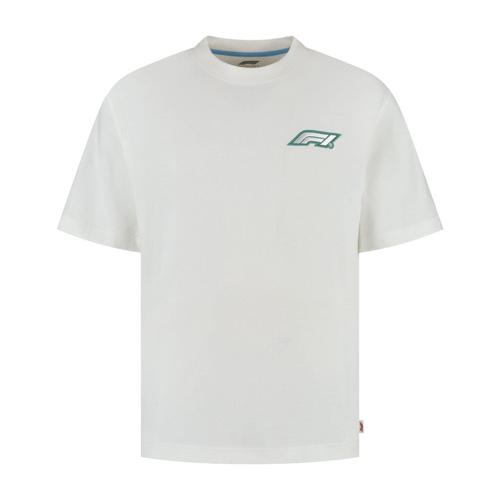 Formula 1 Tech Legacy Graphic T-Shirt - White/Black
