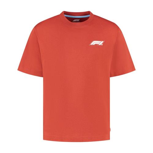 Formula 1 Tech Heritage Logo T-Shirt - Red/Black/Blue