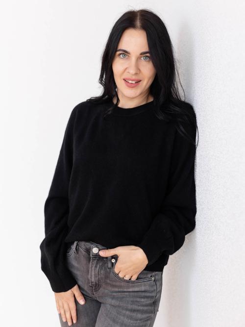 White + Warren Cashmere Sweatshirt
