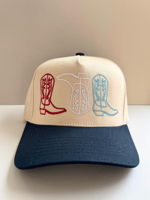 Patriotic Boots Trucker Hat