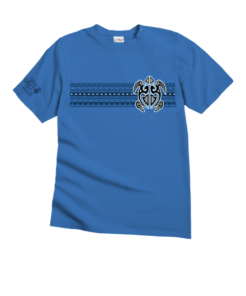 Ehukai Band - Blue Hawaii Dyed Short Sleeve Crewneck T-Shirt