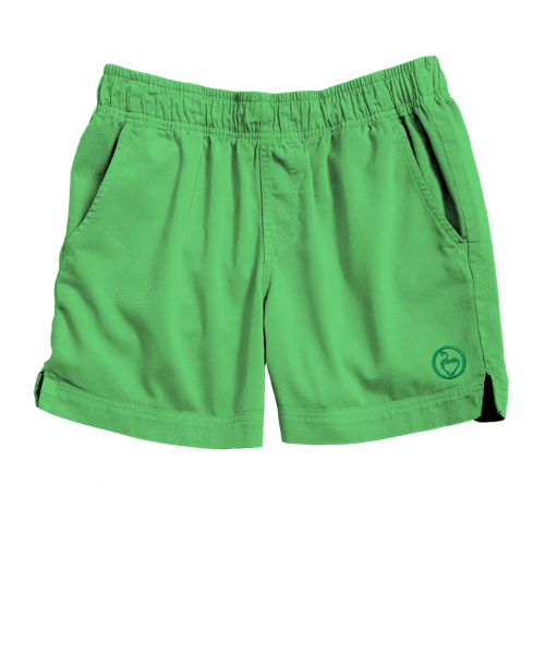 Green Apple Dyed Shoreline Twill Shorts