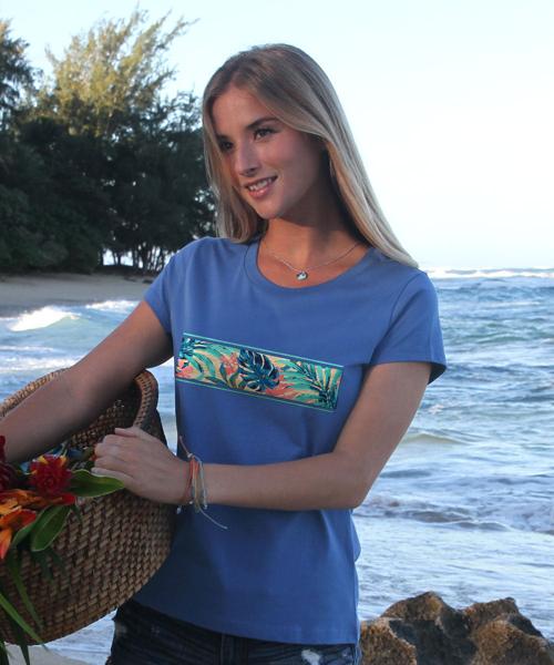 Mango Band - Sapphire Short Sleeve Pima T-Shirt