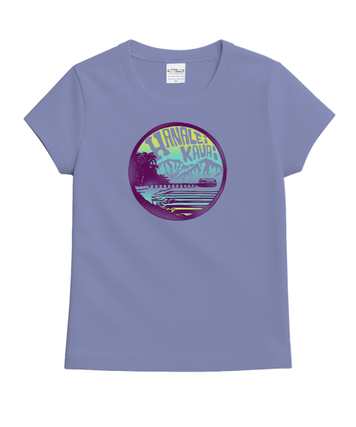 Hanalei Dream - Lavender Dyed Short Sleeve Crewneck T-Shirt