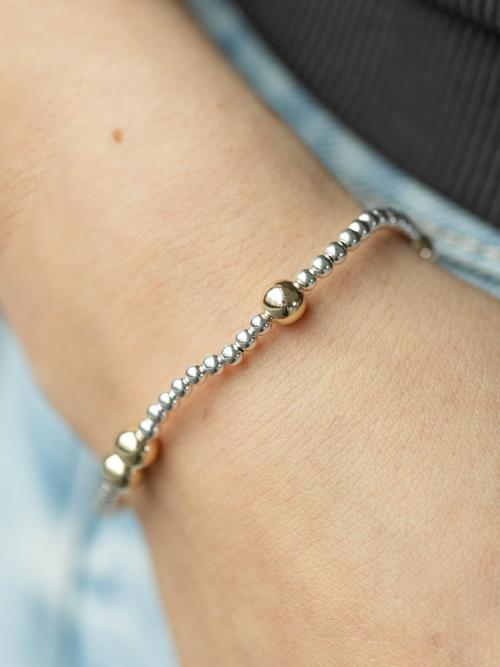 enewton Hope Unwritten 6mm Bead Bracelet - Mixed Metal