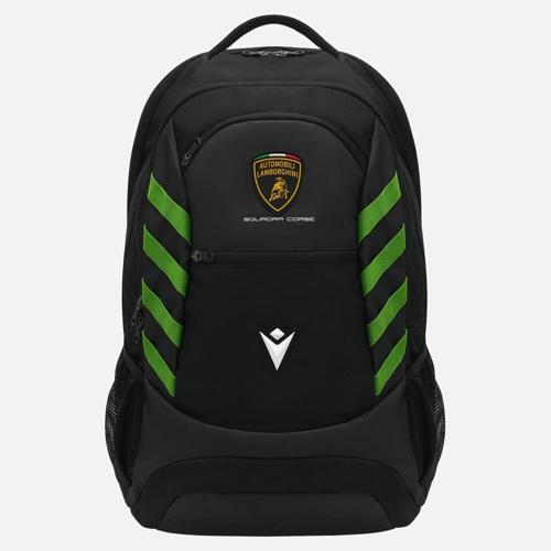 Automobili Lamborghini Squadra Corse Backpack - Black/Green