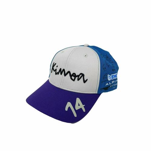 Alpine Racing F1 Kimoa Team Fernando Alonso Japan GP Hat - Purple