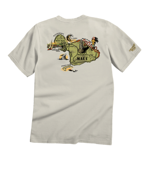 Destination Maui - Coconut Dyed Short Sleeve Crewneck T-Shirt